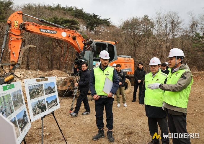 강원특별자치도, 설악산 오색케이블카 건설 현장 점검