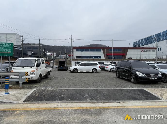 임시 공영주차장 사진