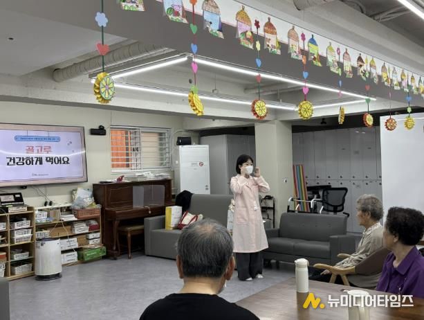 어린이·사회복지급식관리지원센터 하반기 이용자 교육 모습