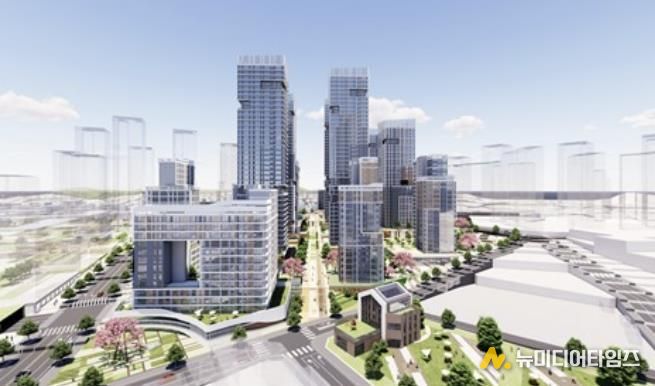 독산2구역 주택정비형 재개발 조감도(안)