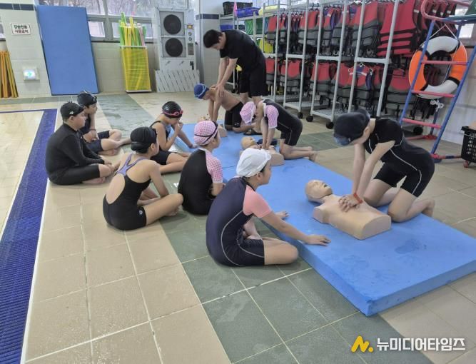 시흥도시공사, 어린이 이용고객 대상 심폐소생술 교육 실시