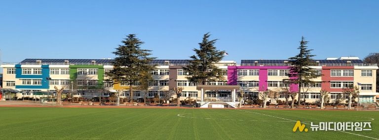 양양고등학교 전경사진