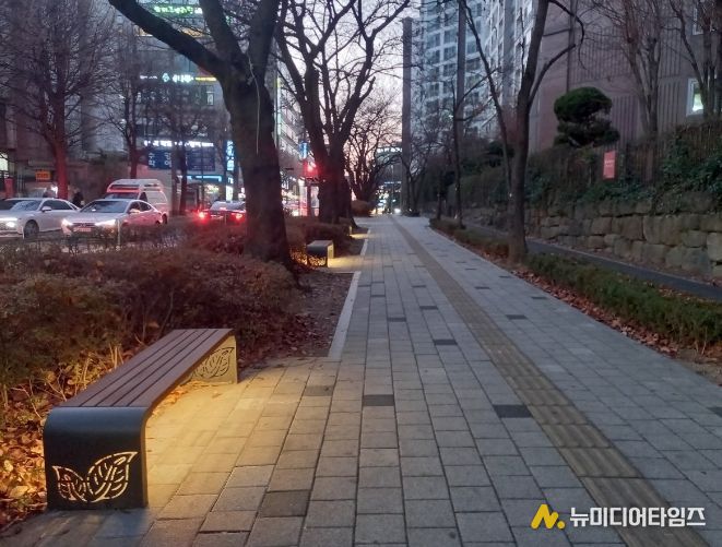 남동구, 구월남로 벚꽃길 새 단장