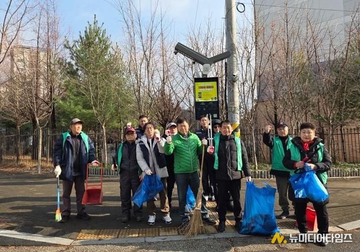 의정부시 흥선동, 2025년 연말 맞이 환경정비 실시