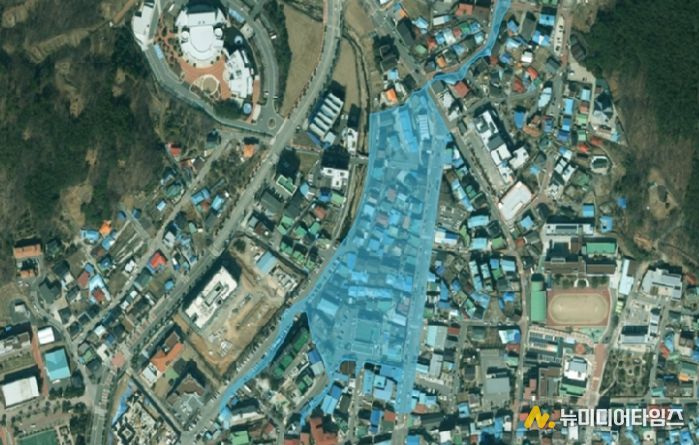 2026년 지적재조사사업으로 지정된 읍내3지구