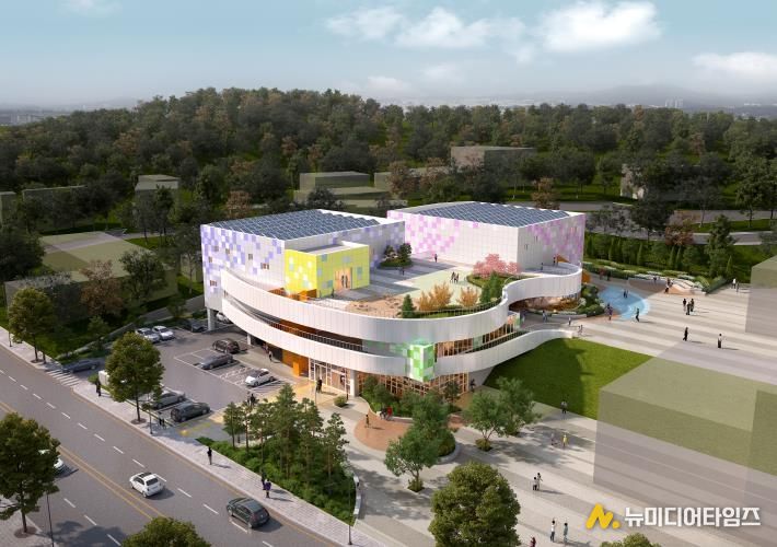 양구군 실내 어린이 놀이시설 조감도