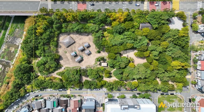 관동고분공원 전경