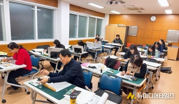 2025년 금산군립도서관 겨울방학 프로그램 모습