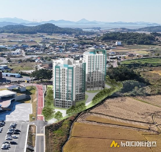 압해읍 사업부지 조감도