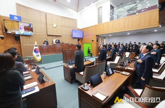 부안군의회 제368회 첫 임시회 개회