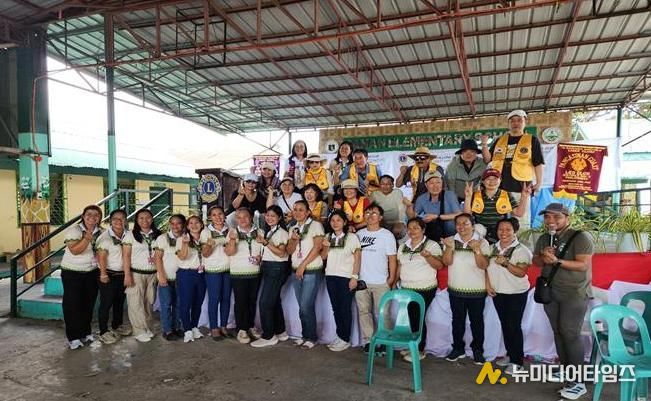 충주 노은라이온스클럽, 필리핀 해외 봉사활동 진행