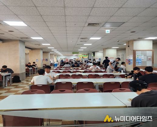 천원의 아침밥 현장-인천대학교