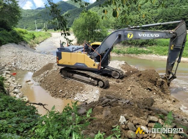 재해 응급복구 현장