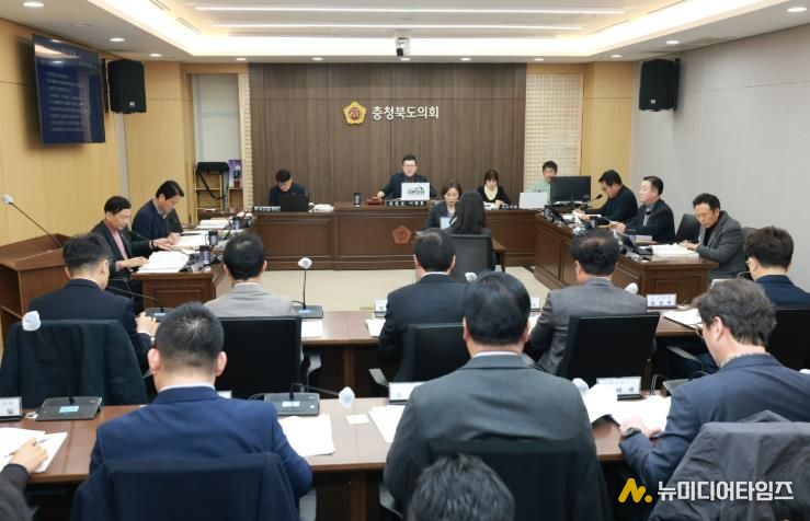 건설환경소방위, 충북개발공사·환경국 등 주요 업무계획 청취