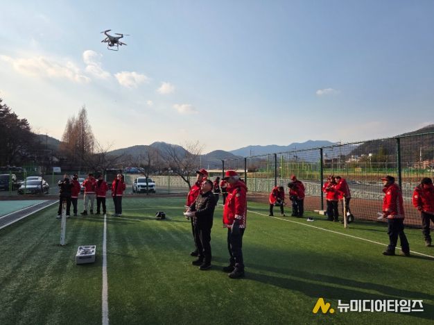 창원특례시, 산불 예방을 위한 산림 드론감시단 전문교육 실시