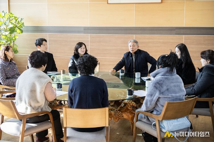 윤환 계양구청장, 새해 맞아 교육 현장 방문