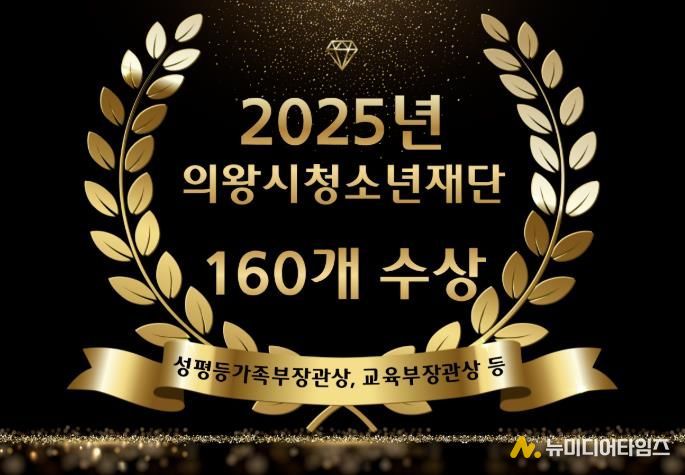 의왕시청소년재단, 2025년 수상 160건...청소년 정책 성과 입증