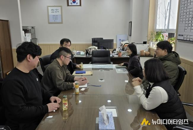 수원시 장안구 영화동, 생활폐기물 수집·운반 대행업체 간담회 실시