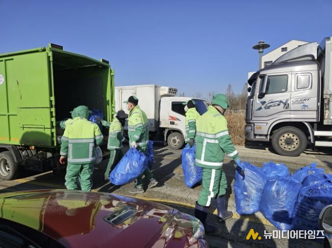 수원시 권선구, 한림도서관 주변 합동대청소 실시