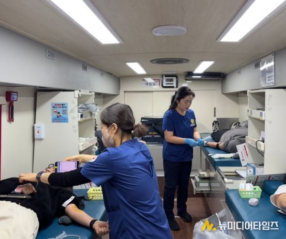 장흥군, “헌혈 및 출근길 캠페인으로 생명나눔 실천”