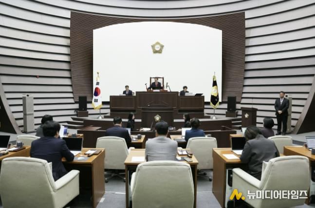 광주시의회 제322회 임시회 폐회… 조례안 등 안건 처리