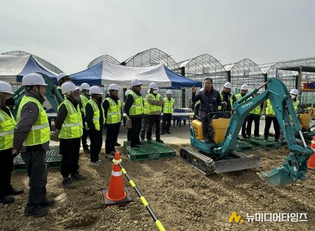 농업기계 안전교육 사진