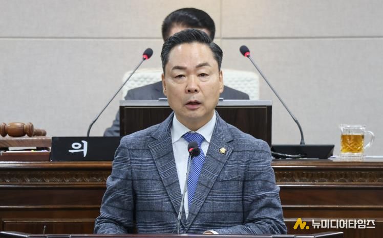 홍성군의회 문병오 의원 5분 자유 발언 “충남·대전 통합특별시, 내포신도시 배제돼서는 안 된다”