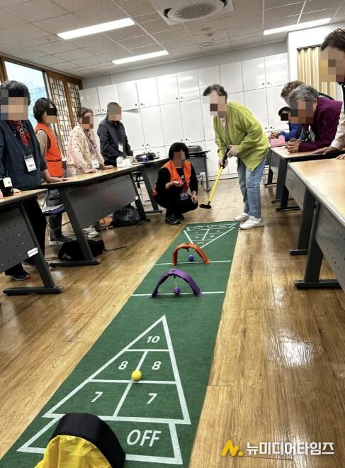 지난해 상록수치매안심센터에서 진행된 치매환자쉼터 프로그램.