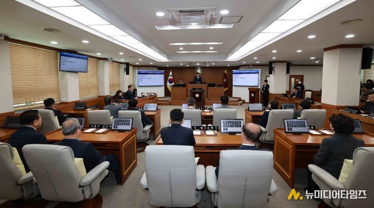 제270회 임시회 본회의장 전경