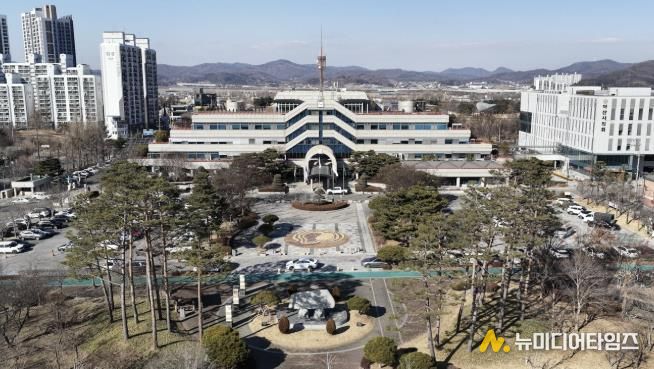 아산시 전경사진