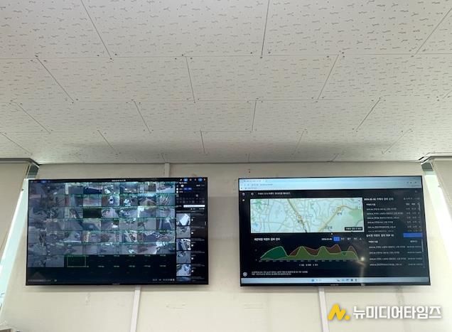 자원순환과 쓰레기 불법투기 단속 ‘AI 선별관제 시스템’ 구축 모습
