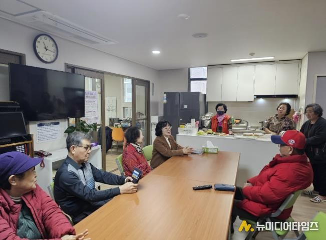 배방효성해링턴 경로당 현장 방문 사진