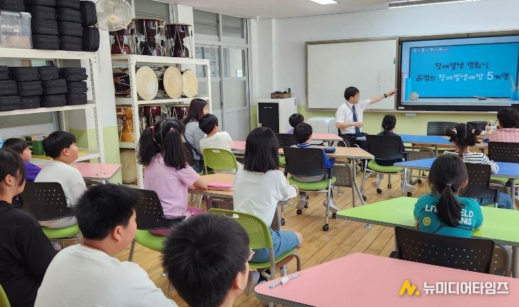 지난해 찾아가는 장애발생예방교육 모습