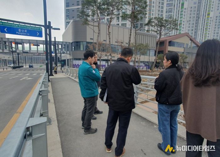 고양시 일산동구, 비관리청 풍동천 정비공사 현장 안전점검 실시