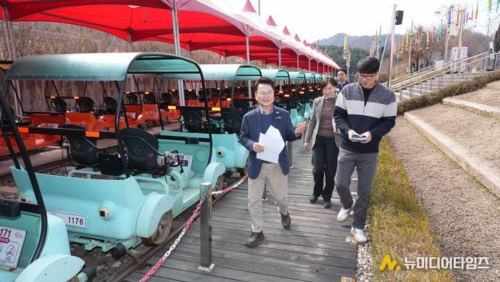 육동한 춘천시장, 봄맞이 문화·관광시설 안전점검