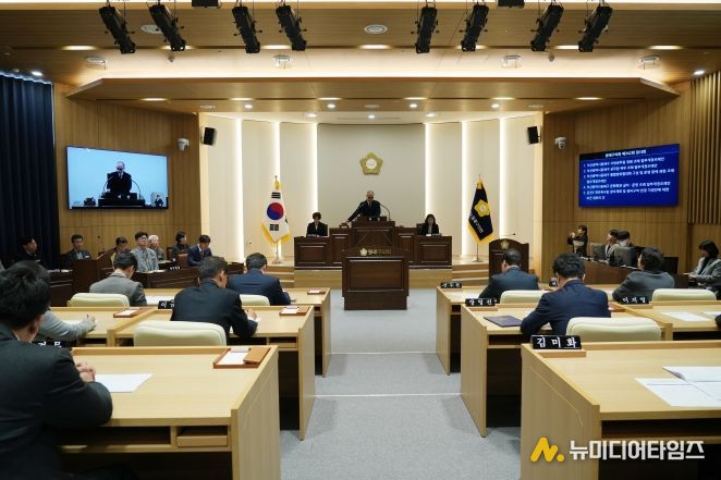 동래구의회 제342회 임시회 마무리…결산검사위원 선임