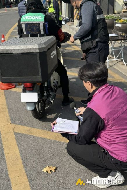 동두천시, 이륜차 소음 유발, 불법 개조 등 법규 위반 합동 단속