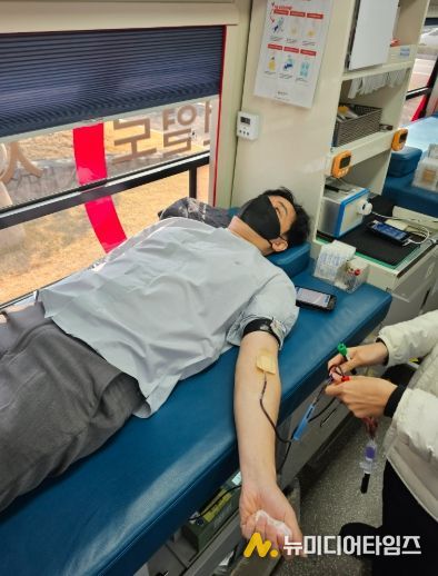 청주교육지원청 생명나눔 '사랑의 헌혈' 동참