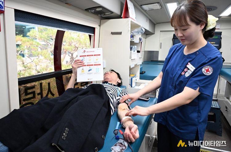 대전 중구, 혈액수급 안정화를 위한 「사랑의 헌혈」 행사 실시