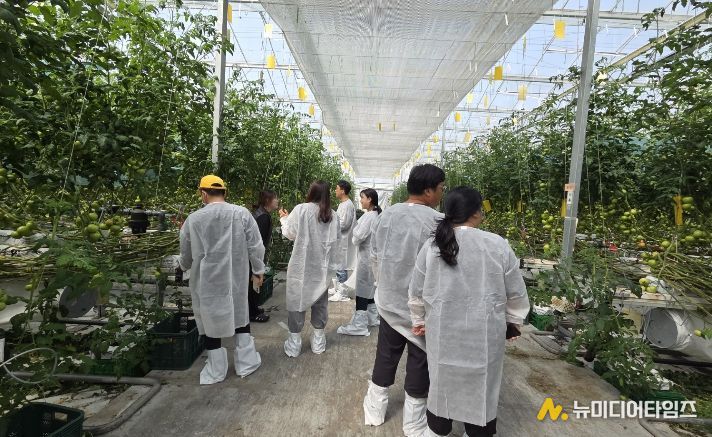 봉화군, 임대형 스마트팜 입주 스마트원예작목반 관외지역 벤치마킹