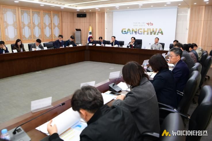 강화군, 해양환경 ․ 해양생태계 종합조사 연구용역 중간 점검