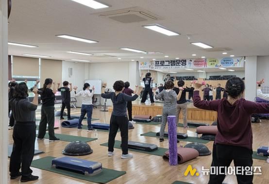 철원군 보건소 서면 건강생활지원센터 운동 프로그램 운영