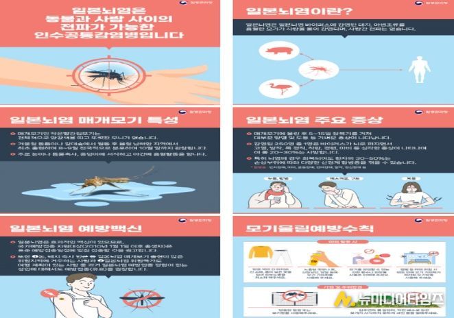 고양시 일산서구보건소, 올해 첫 일본뇌염 주의보 발령에 따른 모기물림 주의 당부