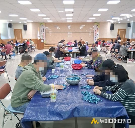 장애인 일하는 밥퍼