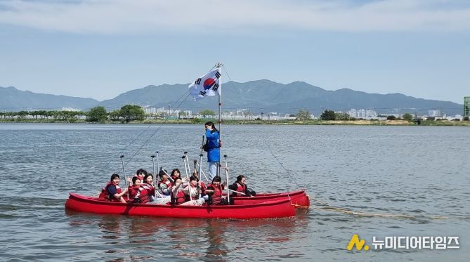 작년 활동 모습.