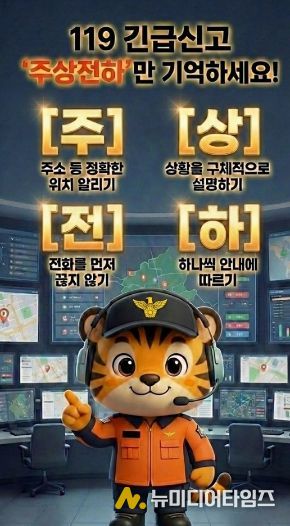 119 신고「주상전하」만 기억하세요