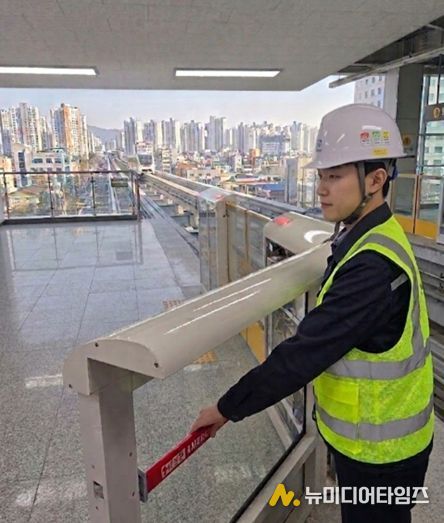 대구교통공사, 3호선 승강장안전문 안전보호벽 개량 추진 … 비상 대피로 확보
