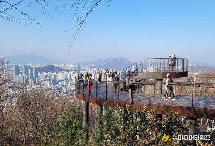 용마산 스카이워크(서울둘레길 4코스)