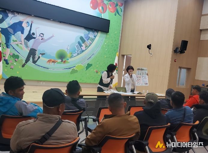 외국인계절근로자 진드기 매개 감염병 예방 교육’