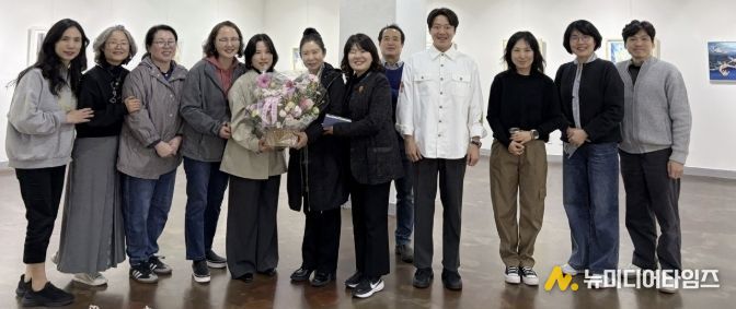 수원시 영통구 광교1동, 주민자치센터 프로그램 '수채화반 담빛회' 두번째 작품 전시회 개최